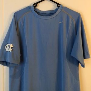 Nike Pro UNC Baseball training shirt Sz Lg